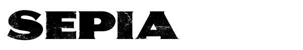 Sepia font preview